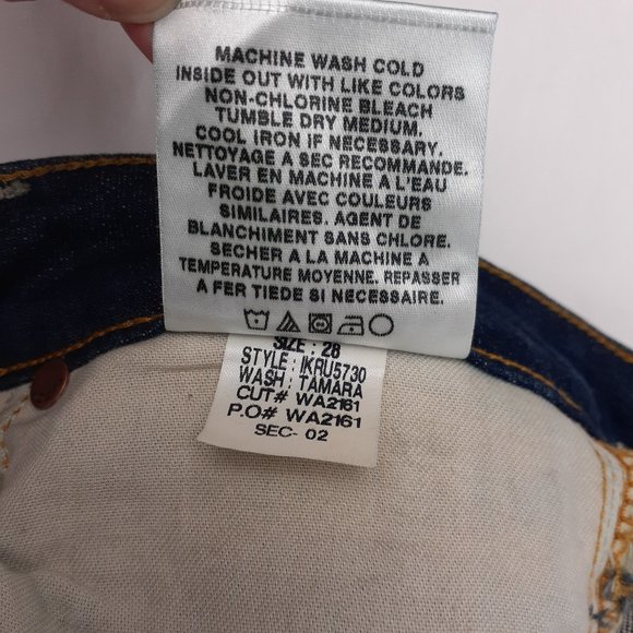 Joe's The Honey Booty Fit Tamara Blue Jeans Sz 28 - Picture 8 of 15